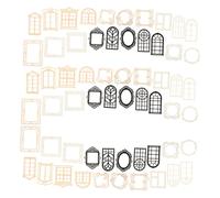 TEHAUX 40 pièces Papier Découpé Dentelle pour Scrapbooking Papier Décoratif Vintage DIY pour Albums Cartes et Projets Créatifs Motifs Variés et Style Rétro Accessoires de Bricolage