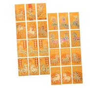 TEHAUX 48 Pièces Lunar Year Envelopes With Horse Zodiac Design Vietnamese Spring Festival Lucky Money Packets For Cultural Gifting And Celebration
