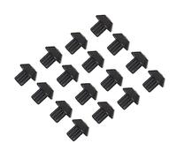 TEHAUX 48 pièces Pied Caoutchouc Compatible pour Brûleurs de Gaz Remplacement Durable pour Cuisinière de Niveau et Optimal