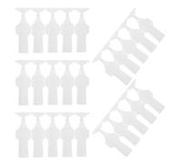 TEHAUX 5 Pièces Flacons de Sérum Rechargeables de 3ml en Pp Blanc, Tubes Cosmétiques Portables pour Voyage et Usage Extérieur, Échantillons de Soins Peau Pratiques