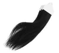 TEHAUX 5 Pièces Kit de Mèches Cheveux Humains Naturels 3 Niveaux pour Formation Coloration et Décoloration en Salon ou Usage Professionnel Pvc Noir