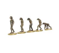 TEHAUX 5 pièces Modèle Peuple Ancien Figurines Singe Simulation Éducative pour Garçon Fille Jeu Créatif et Apprentissage Histoire Humaine