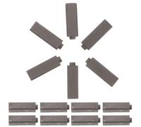 TEHAUX 50 Pièces Balais de Charbon de Rechange en Carbone pour Moteur de Sèche-cheveux, Installation Facile, Durabilité Renforcée, Adaptés pour Réparation en Salon ou Installation DIY