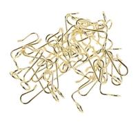 TEHAUX 50 Pièces Crochet Prolongateur de Cintre en Acier Inoxydable Doré