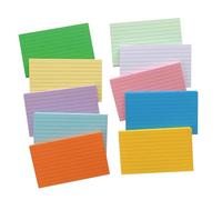 TEHAUX 500feuilles Colorées Cartes De Visite Vierges Soi-même Portables Fournitures De Papeterie Pour Écrire Et Noter