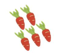 TEHAUX 5pièces Carottes Feutre Artificielles Réalistes Pour Pâques Décorations De Printemps Accessoires Pour Broches Et Chapeaux Pour Présents De Fête