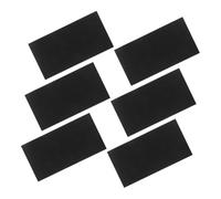 TEHAUX 6 pièces Autocollants Bloquant Lumière LED Découpables pour Routeurs Appareils Électroniques Variateur Réducteur Luminosité Noir