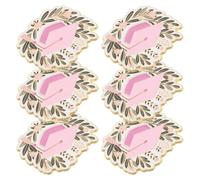 TEHAUX 6 Pièces Broche Accessoire pour Remise de Diplôme en Alliage de Zinc Chapeau de Graduation, Résistant Décoloration, pour Cérémonies et Fêtes