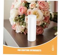 TEHAUX 6 Pièces Cylindres Mousse Blancs pour Décorations et Bricolage Cylindres Polystyrène pour Modélisme DIY Accessoires pour Arrangements Floraux et Fêtes