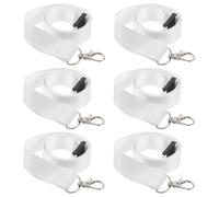TEHAUX 6 Pièces Lanière Porte-nom Détachable à Transfert Thermique,