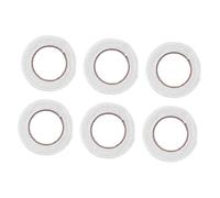 TEHAUX 6 Pièces Ruban Adhésif Dentelle Creuse Blanc Ruban Décoratif Autocollant pour Scrapbooking Bricolage Décoration de Cartes et
