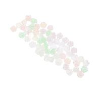 TEHAUX 60 Breloques pour Ongles 3D Fleurs Camélia en Résine Irisée Ab Décorations 3D pour Manucure Kit 60 Pièces Fleurs de Tailles Variées pour Nail Art Féminin et Créatif