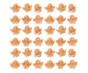 TEHAUX 60 pièces Angel Resin Charms DIY Craft Decorations For Phone Case Accessories Mixed Styles Creative Adornments For Handmade Jewelry And