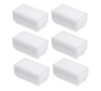 TEHAUX 6pcs Brosses Sensorielles à Poils Ultrasouples pour Bébé, Éponge Blanche Double Face, Faciles à Nettoyer, Adaptées pour Éducation Précoce et Maternelles