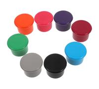 TEHAUX 8 Pièces Bouchons Silicone Multicolores pour Bouteilles Couvercles Réutilisables Étanches pour Vin Bière et Boissons Protection Fraîcheur Compatible Lave-vaisselle pour Pique- et