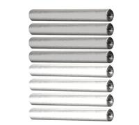 TEHAUX 8 Pièces Électrodes en Fer et Aluminium pour Électrolyseur,