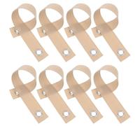 TEHAUX 8 Pièces Sangles D'attache pour Arbre en Nylon Œillet, Faciles à Utiliser, Soutien des Jeunes Arbres Protection Contre les Tempêtes