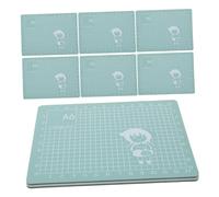 TEHAUX 8 Pièces Tapis de Découpe Double Face Planche de Protection Légère avec Quadrillage Précis Tapis de Bricolage pour Scrapbooking Couture et Travaux Manuels pour Garçon Fille et
