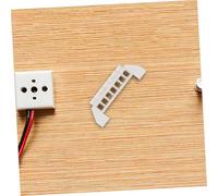 TEHAUX 8 Pièces Terminal Block Grounding Bar Positions Screw Bus Bar Strip For Car Boat And Electrical Box Wiring Construction Easy Installation