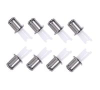 TEHAUX 8 Têtes de Coupe-Poils de Nez Électriques en Acier et ABS Accessoires de Rechange pour Tondeuses à Poils de Nez Pack 8 Pièces Compatibles Utilisation Pratique pour Hygiène