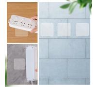 TEHAUX 80 Pastilles Adhésives Double Face Transparentes Repositionnables 60X60 MM Adhésif sans Traces ni Résidus pour Affiches Cadres et Décorations Fixation Puissante et Retrait