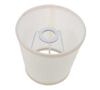 TEHAUX Abat-Jour en Tissu pour Lampe E14 Abat-Jour de Style Moderne Blanc Adapté pour Lampe de Table Applique Murale et Lampadaire Accessoire D’Éclairage Multifonction Maison