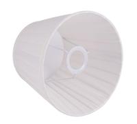 TEHAUX Abat-jour Plissé Tissu Beige pour Lampe Murale Suspension et Lampe de Table Compatible pour Salon Bureau et Chambre Adulte