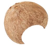 TEHAUX Abri pour Reptiles Domestiques en Coquille Naturelle de Noix, Grotte Refuge Décorative Sécurisée, Promoteur de Bien-Animaux Escaladeurs et Bernard-l'hermite