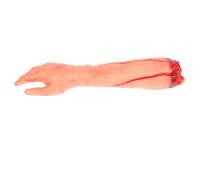 TEHAUX Accessoire Halloween Mains Coupées en Vinyle Réaliste, Prothèse Effrayante Réutilisable pour Décoration d'horreur et Farces Lors la Fête d'halloween