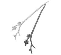 TEHAUX Accessoires Cheveux Fille 2pcs Baguettes en Alliage Légères et Polyvalentes Design Élégant pour Sorties Décontractées et Anniversaires