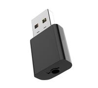 TEHAUX Adaptateur Audio sans Fil Émetteur Récepteur Aux Portable Compatible Voiture TV PC