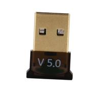 TEHAUX Adaptateur Usb2.0 sans Fil Double Mode Récepteur Émetteur pour Pc Ordinateur Portable Compatible Prise Hfp A2Dp pour Souris Clavier et Casque