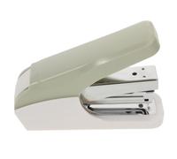 TEHAUX Agrafeuse de Bureau Manuelle Légère Verte, Portable et Facile à Utiliser, Agrafeuse Doigt pour Reliure au Bureau Déplacement, Matériau Abs et Fer
