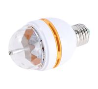 TEHAUX Ampoule LED Rotative Rgb pour Fête Disco avec Couleurs Changeantes Lumière Stroboscopique Sans UV Bar Club et Décoration Scénique Couleur Aléatoire Couleur Aléatoire