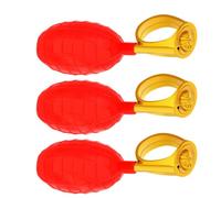 TEHAUX Anneaux Rouges Lors de Fêtes de Pulvérisation d'eau en Plastique 3pcs pour Farces Faciles et Amusantes et Jeux de Blagues Entre Amis