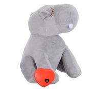 TEHAUX Apaisant pour Animaux de Compagnie, Peluche Battement Cœur | Simulation Réaliste, Aide au Calme L’anxiété, Peluche Douce, pour Chien et Chat, Usage Domestique