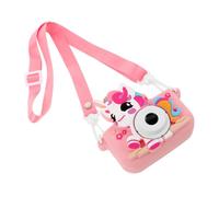 TEHAUX Appareil Photo Numérique Licorne pour Enfants : Caméra avec Étui en Silicone 1080p - Jouet Selfie Mignon Et Minimaliste pour Tout-Petits - Cadeau De Fête Licorne