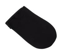 TEHAUX Applicateur pour Préparation Peau Soleil Noir en Flanelle et Éponge Autobronzant Application Uniforme Corps et Visage, Moufles Stylé et Polyvalent et Polyvalent pour Préparation