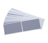 TEHAUX Autocollants à Gratter Rectangulaires 50 Pièces 72 X 41 MM Auto-Adhésifs pour Programmes de Récompenses Événements Festifs et Jeux DIY Revêtement Métallique Résistant