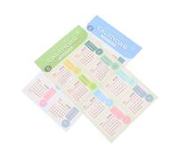 TEHAUX Autocollants de Calendrier Mensuels Format A5, Couleurs Acidulées, 2 Feuilles Adhésives, Onglets pour Agenda Annuel 2026, Repérage Rapide, Organisation Bureau et Scolaire