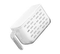 TEHAUX Bac de Rangement Plastique Transparent avec Poignée Boîte Alimentaire Compartimentée pour Réfrigérateur Organiseur Cuisine Multi Usages pour Fruits et Légumes Rangement Pratique