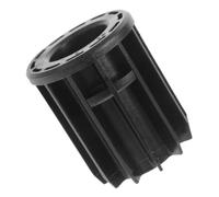 TEHAUX Bague Limiteur pour Vérin à Gaz de Chaise, Insert Plastique Noir | Douille à Bride Noyau Élastomère, Montage Rapide, Réduit le Jeu Tubes de Base Pivotante