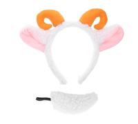 TEHAUX Bandeau Corne de Mouton Peluche 1 Set pour Déguisement Festif et Masquerades