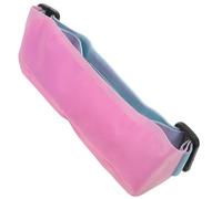 TEHAUX Bandeau Rafraîchissant Réutilisable Poche de Gel Froid Chaud, Compresse de Glace en Pvc, Sangle Élastique Ajustable, Soulagement des Maux de Tête, Thérapie Couleur Aléatoire