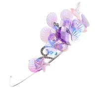 TEHAUX Bandeau Sirène pour Filles Serrage-Tête Thème Océan Accessoire Cheveux Léger et Résistant Bandeau d'Anniversaire Amusant Présent Invité Fête Bandeaux Cheveux Cosplay Jolies