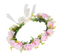 TEHAUX Bandeaux de Mariée à Fleurs Légers et Élégants en Fer, Accessoire Confortable pour Coiffure de Mariage et Séances Photo de Grossesse