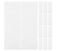 TEHAUX Bandes de Cire Dépilatoires 600 Pcs Papier Ciré 38 X 10 CM Petit Format pour Épilation Visage et Corps Mousseline Non Tissée Douce Kit Professionnel pour Peaux Sensibles et