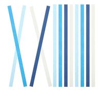 TEHAUX Bandes de Papier Origami Dégradé Bleu, 1560 Pièces, Étoiles en Papier pour Décoration Diy, Loisirs Créatifs, Fêtes et Présents