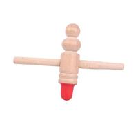 TEHAUX Bâton de Massage des Pieds en Bois Massif de Hêtre Outil Manuel de Croix Portable Électricité pour Acupression et Massage des Points d'Acupuncture des Pieds Spa et Bien-