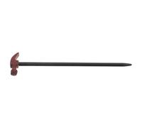 TEHAUX Bâtonnet à Cheveux Artisanal en Bois d'Ébène Noir Style Marteau - Épingle à Chignon Chinoise Décorative Unique - Accessoire Coiffure Féminin Traditionnel et Moderne